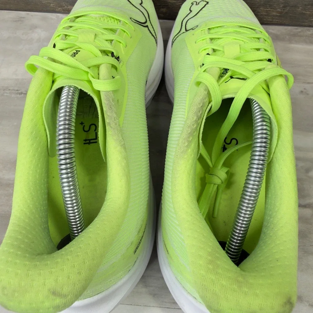 Puma Electrify Nitro 3 Mens Size 11 Running Shoes ProFoam Lime Green 310152-11